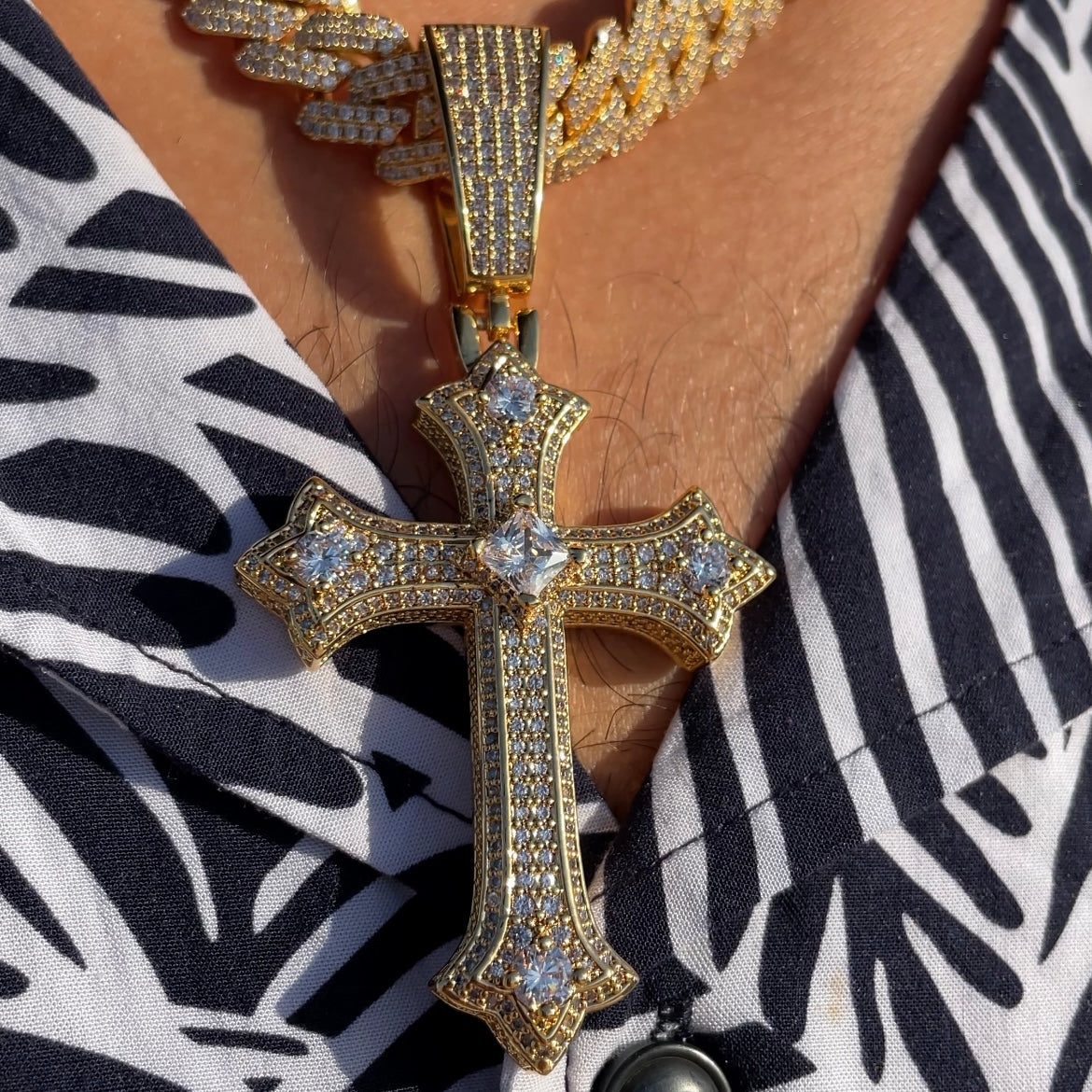 Silver XL Cross